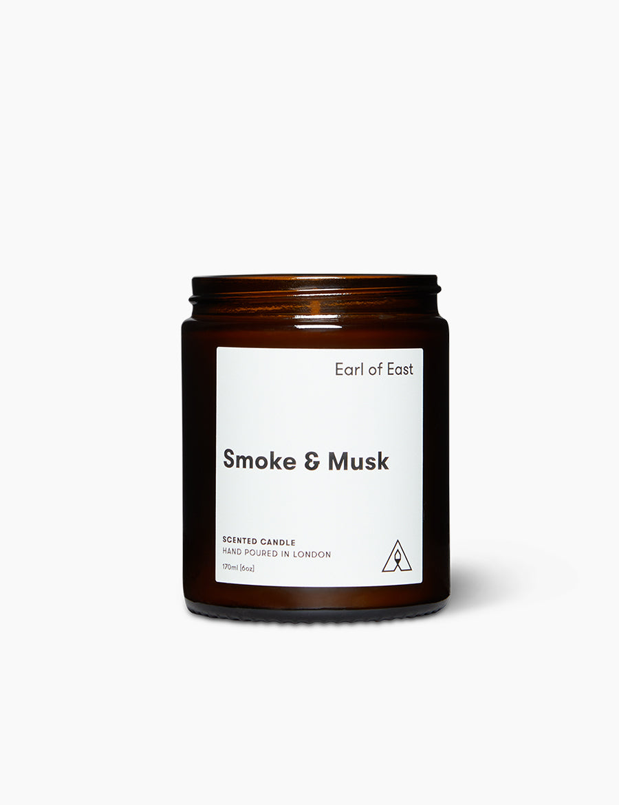 Smoke & Musk Soy Wax Candle - 170ml
