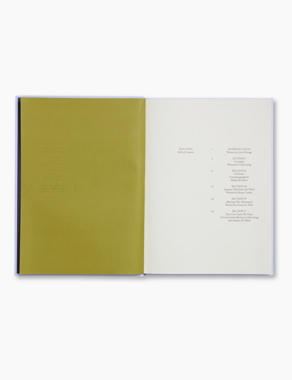 Past Lives Screenplay Book