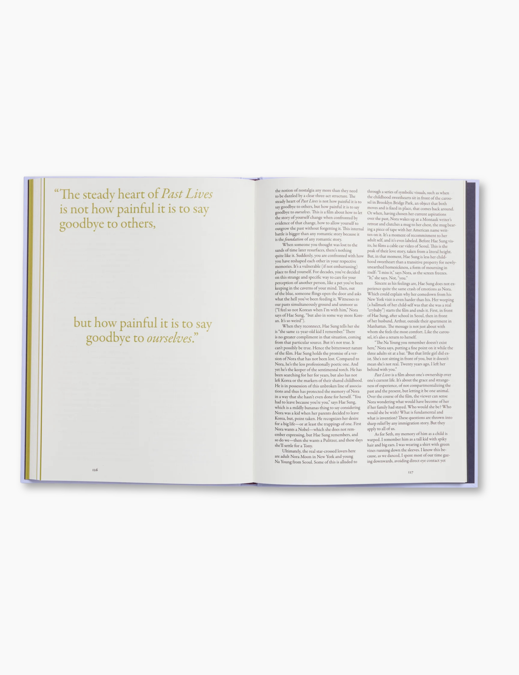 Past Lives Screenplay Book