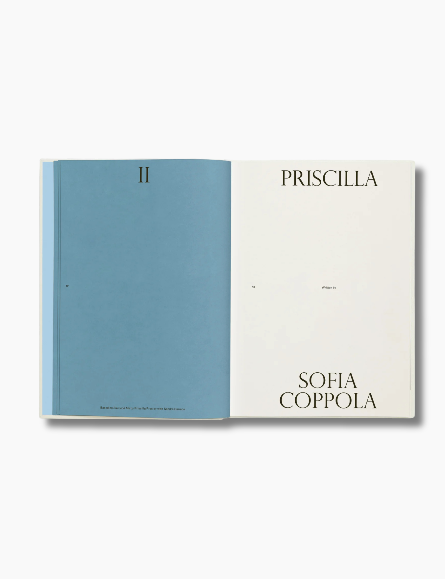 Priscilla Screenplay Book
