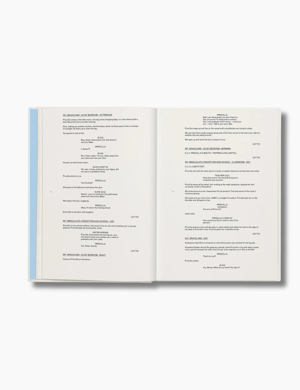 Priscilla Screenplay Book