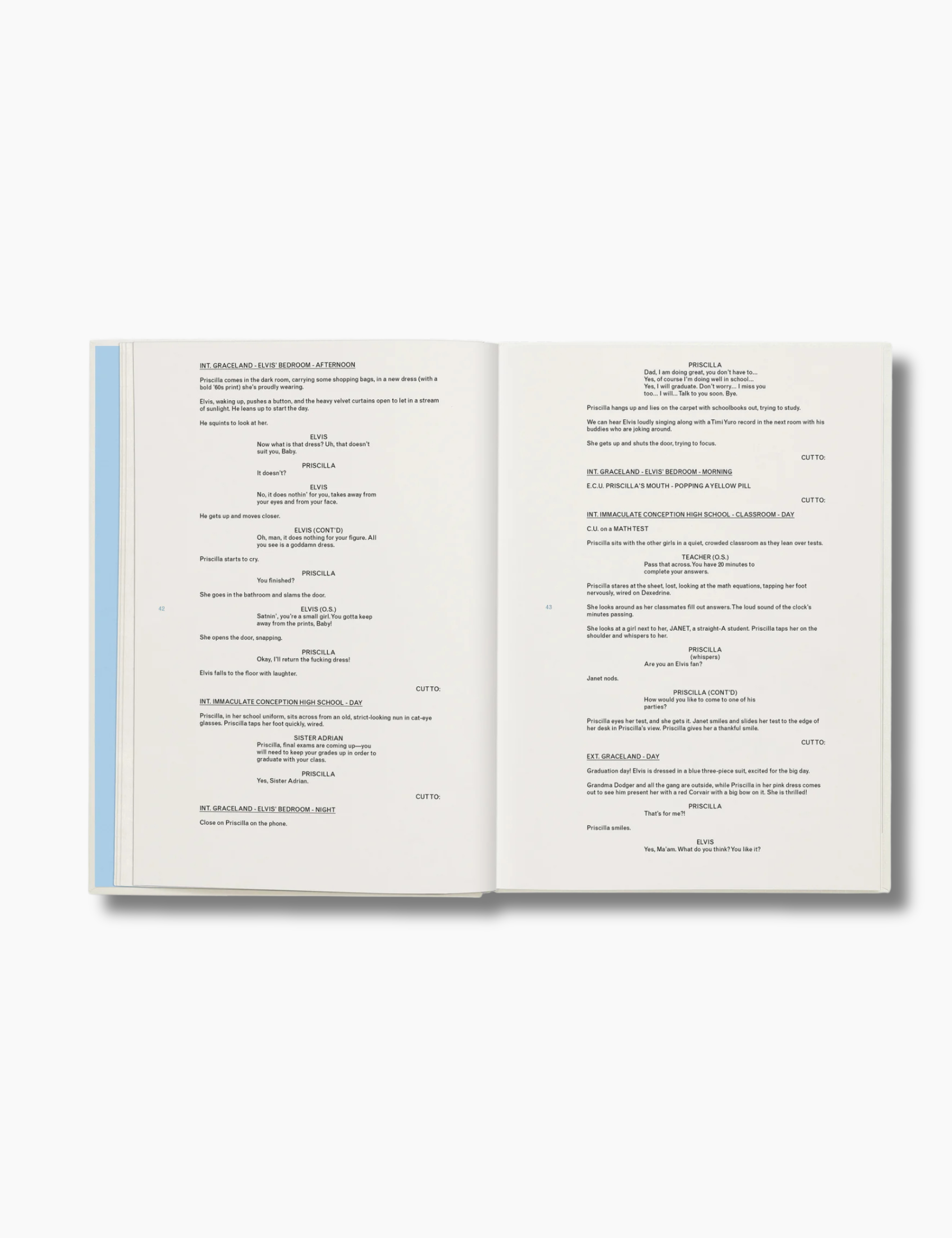 Priscilla Screenplay Book