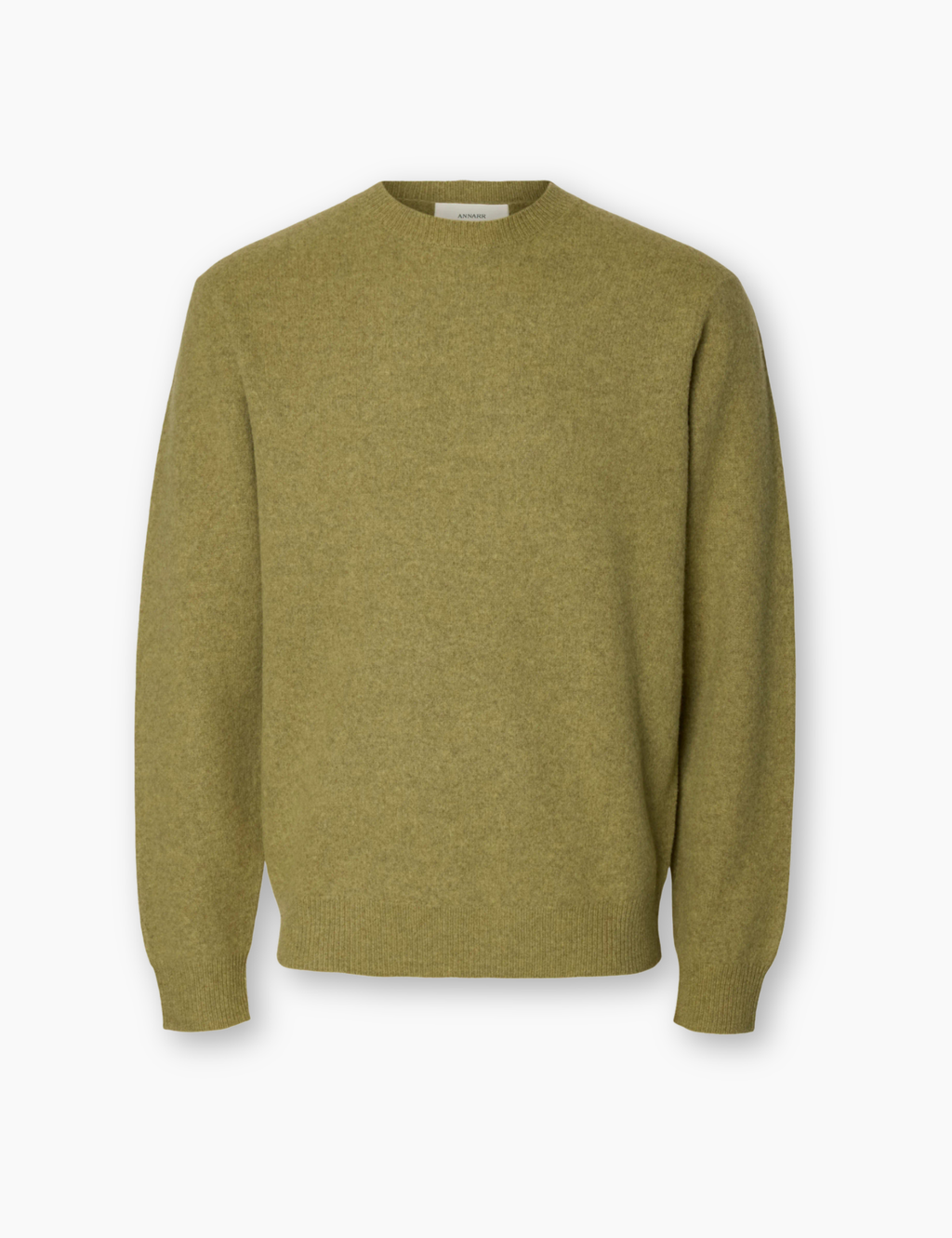 Ragi Knit Wool Crew Neck - Going Green