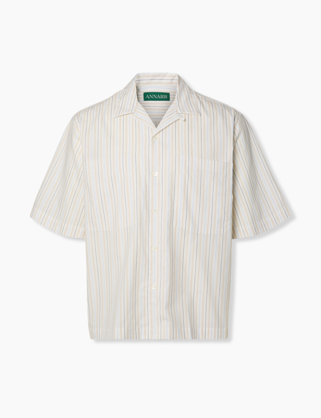 Rex Striped Shirt - Egret