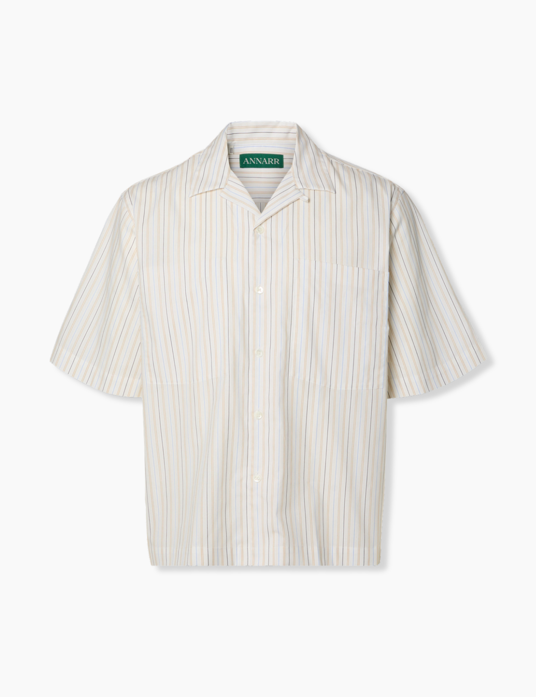 Rex Striped Shirt - Egret