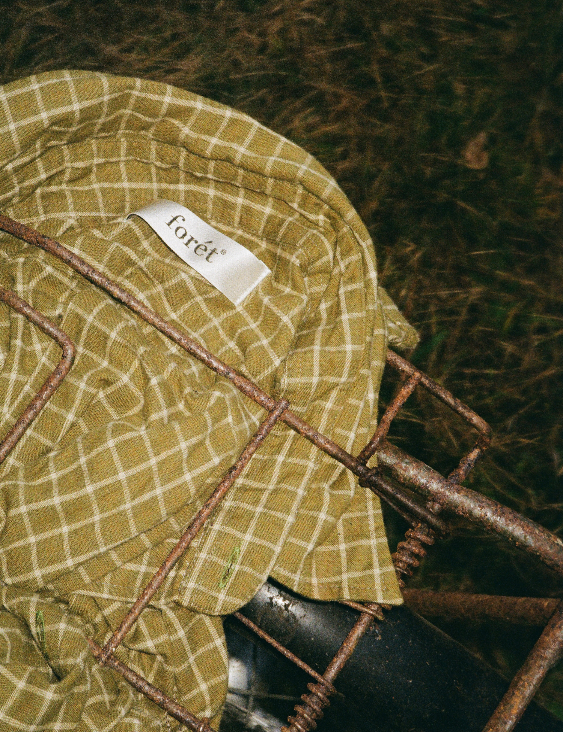 Ridge Flannel Regular Fit Check Shirt - Thyme Check