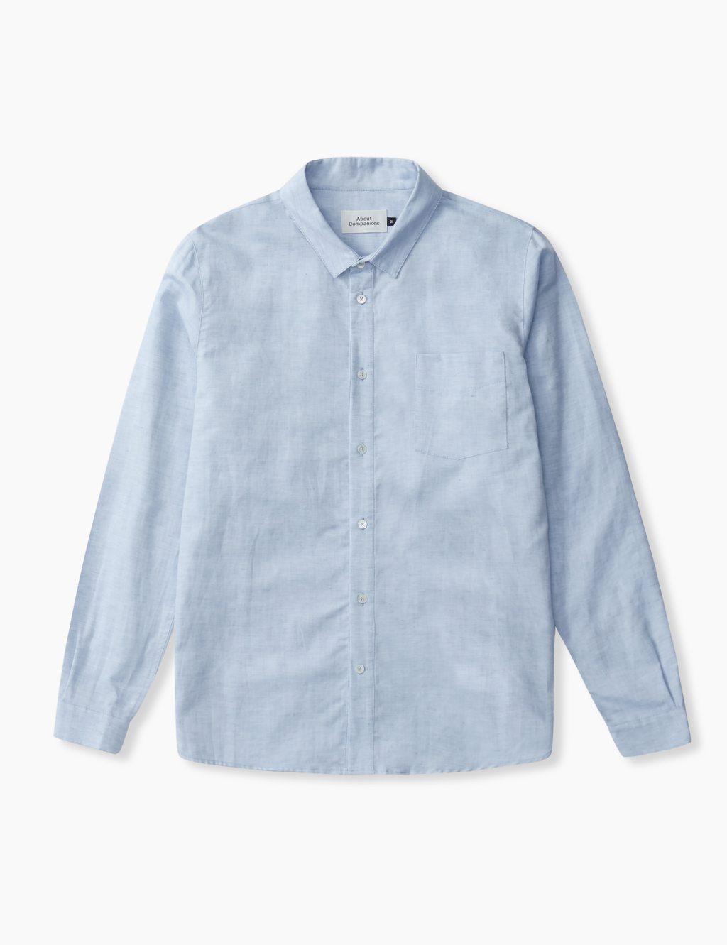 Simon Linen Shirt - Riviera Blue