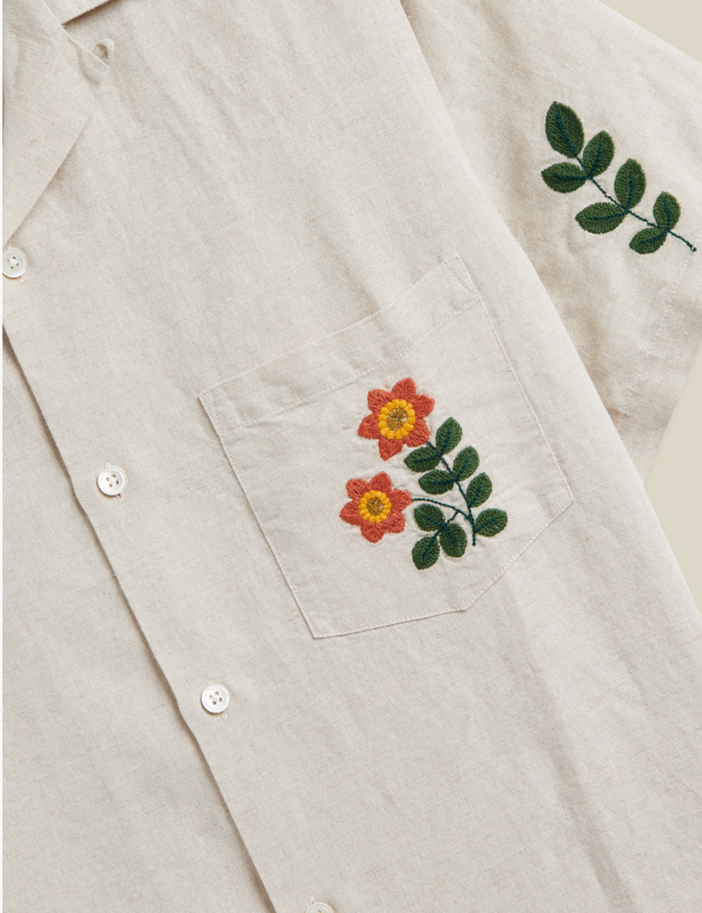 Spring Embroidery Shirt