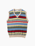Multi Stripes Vest - Off White