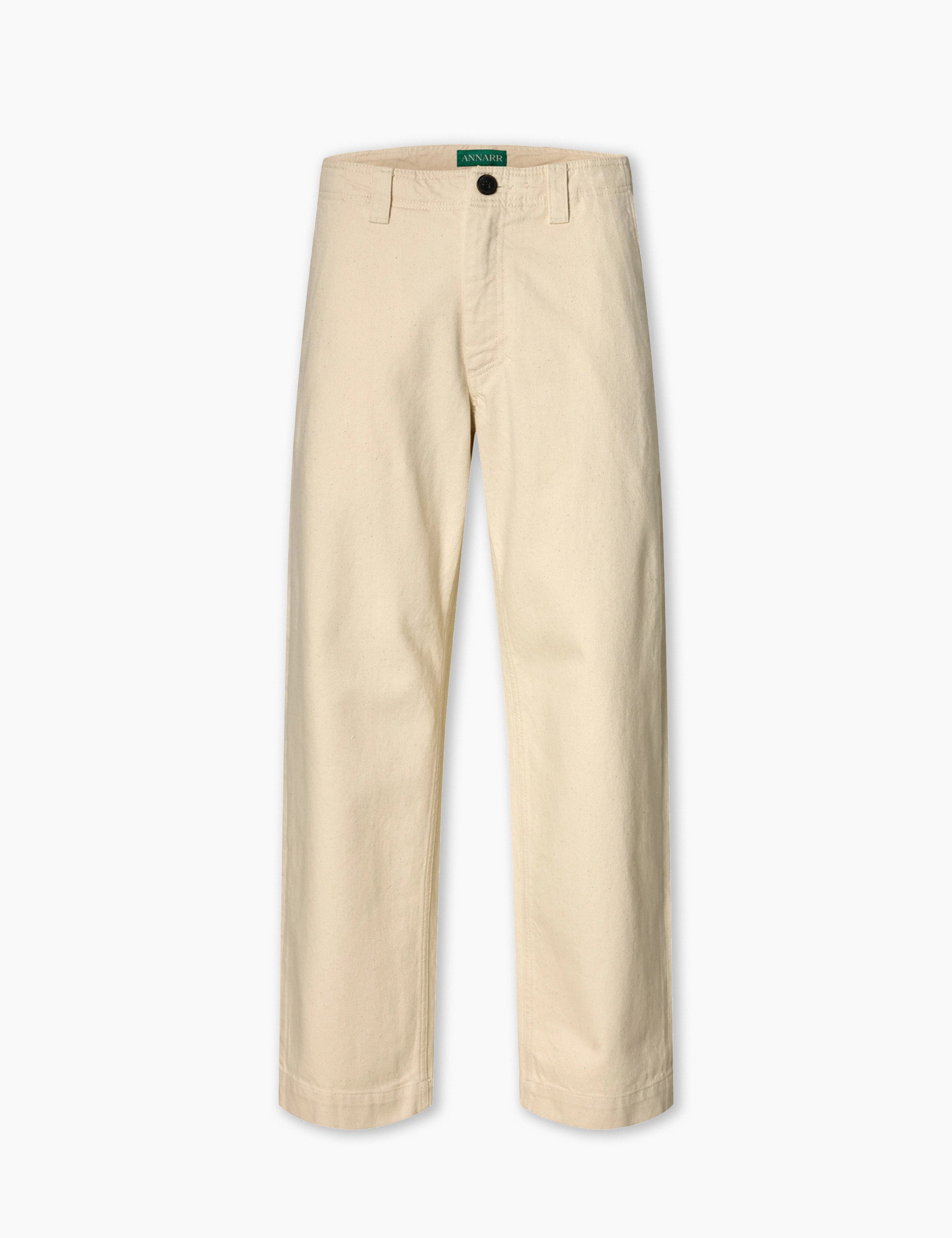 Trygve Selvedge Denim Jeans - White