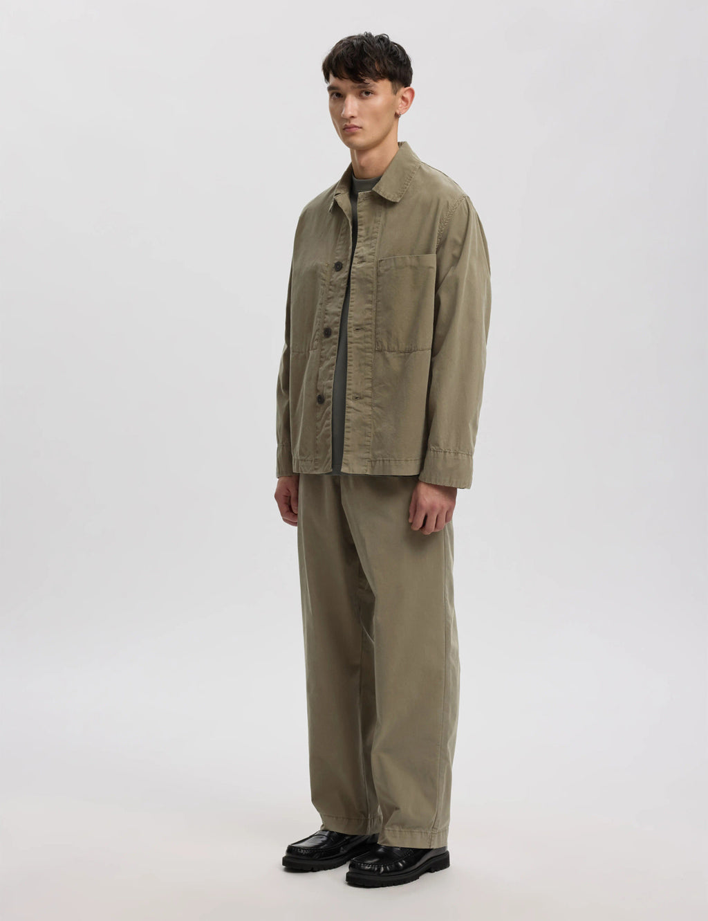 Harki Garment Dyed Overshirt