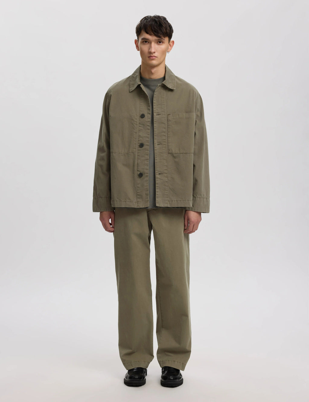 Harki Garment Dyed Overshirt