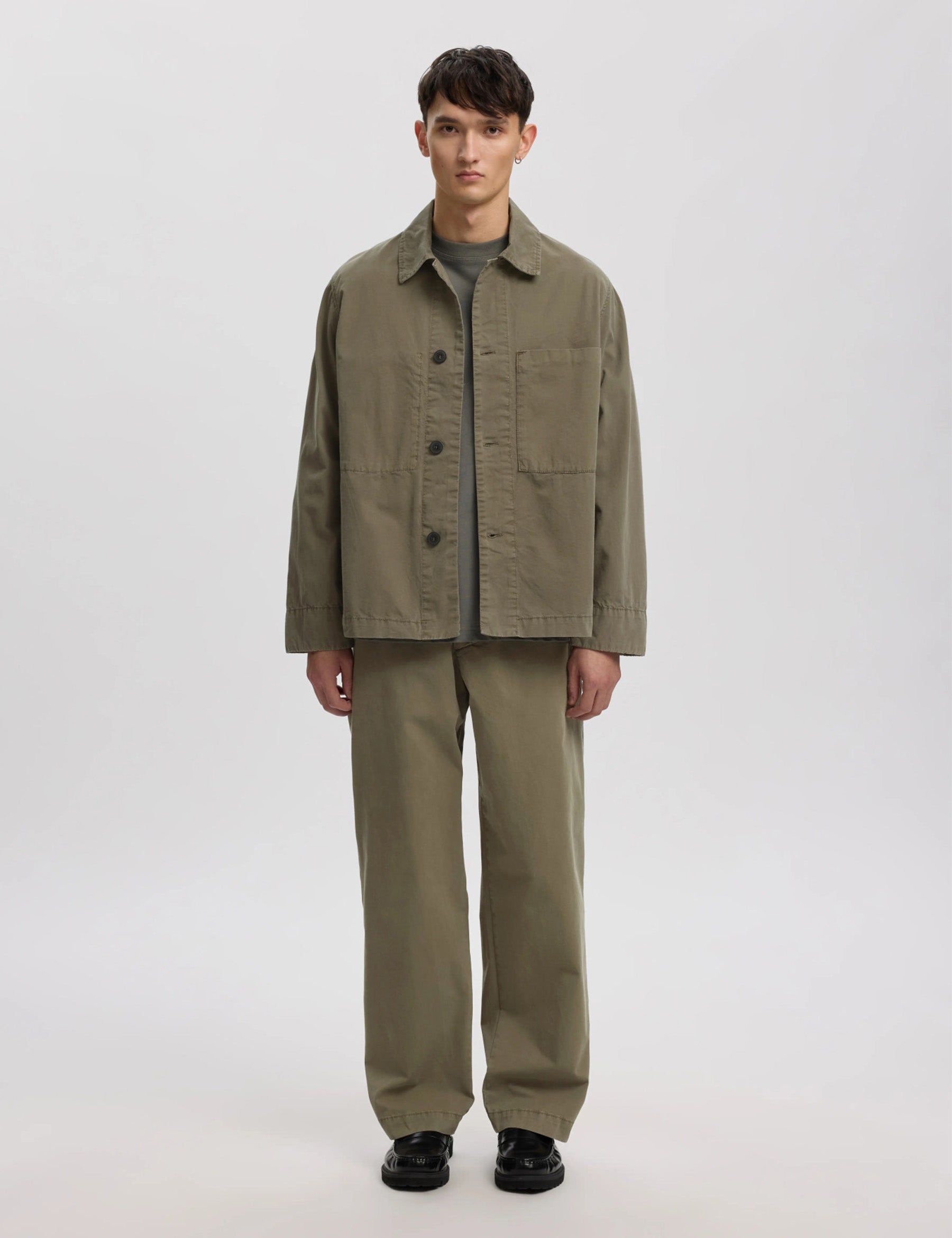 Harki Garment Dyed Overshirt
