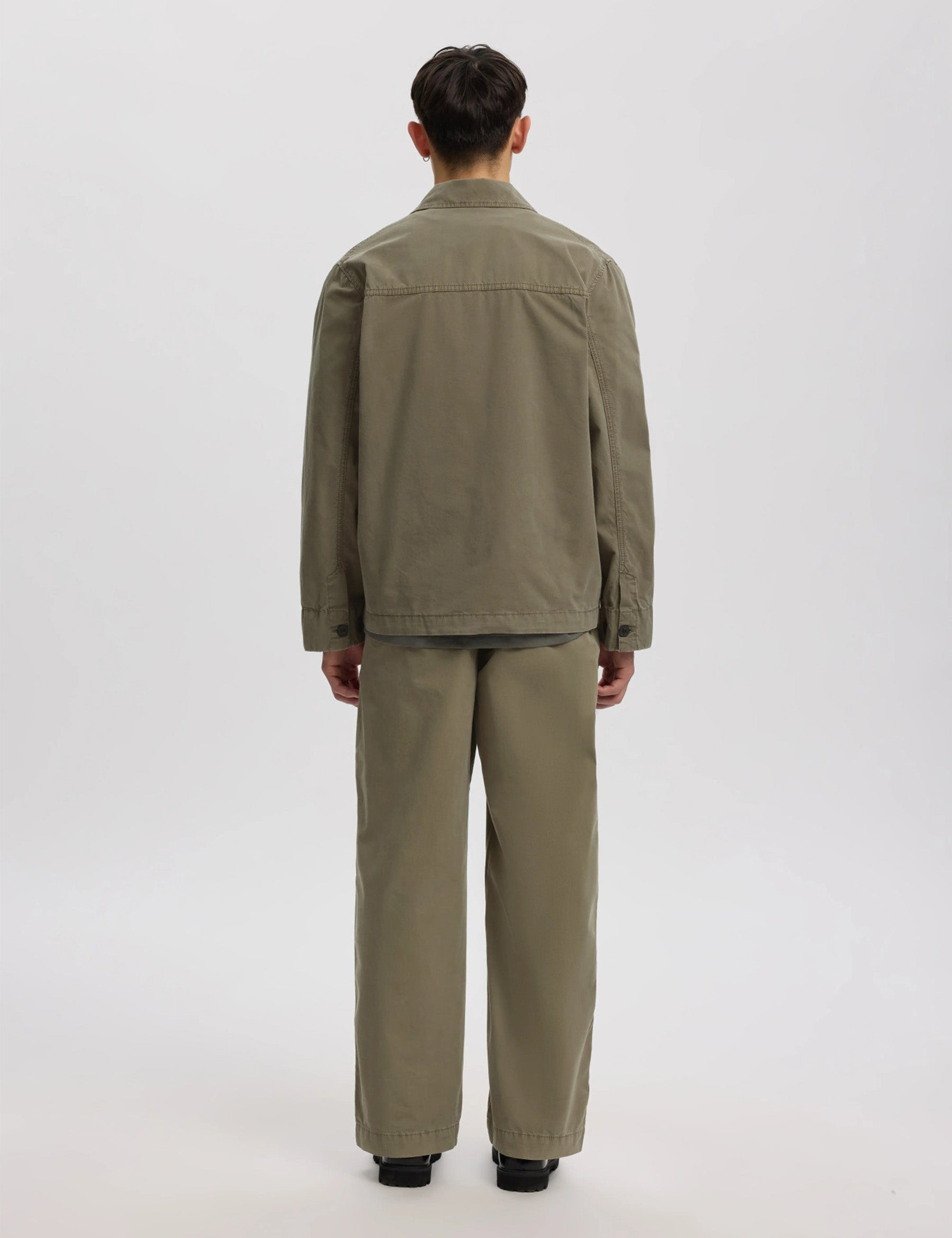 Harki Garment Dyed Overshirt