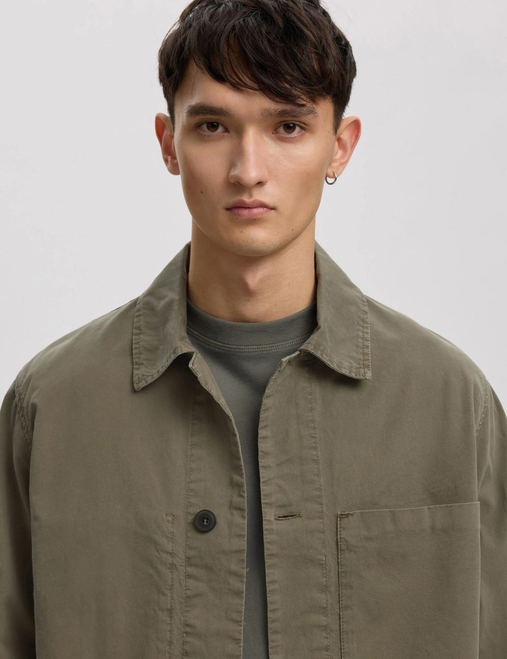 Harki Garment Dyed Overshirt