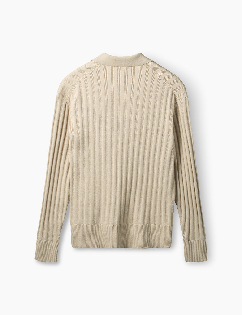 Base Cotton Linen Polo - Oatmeal