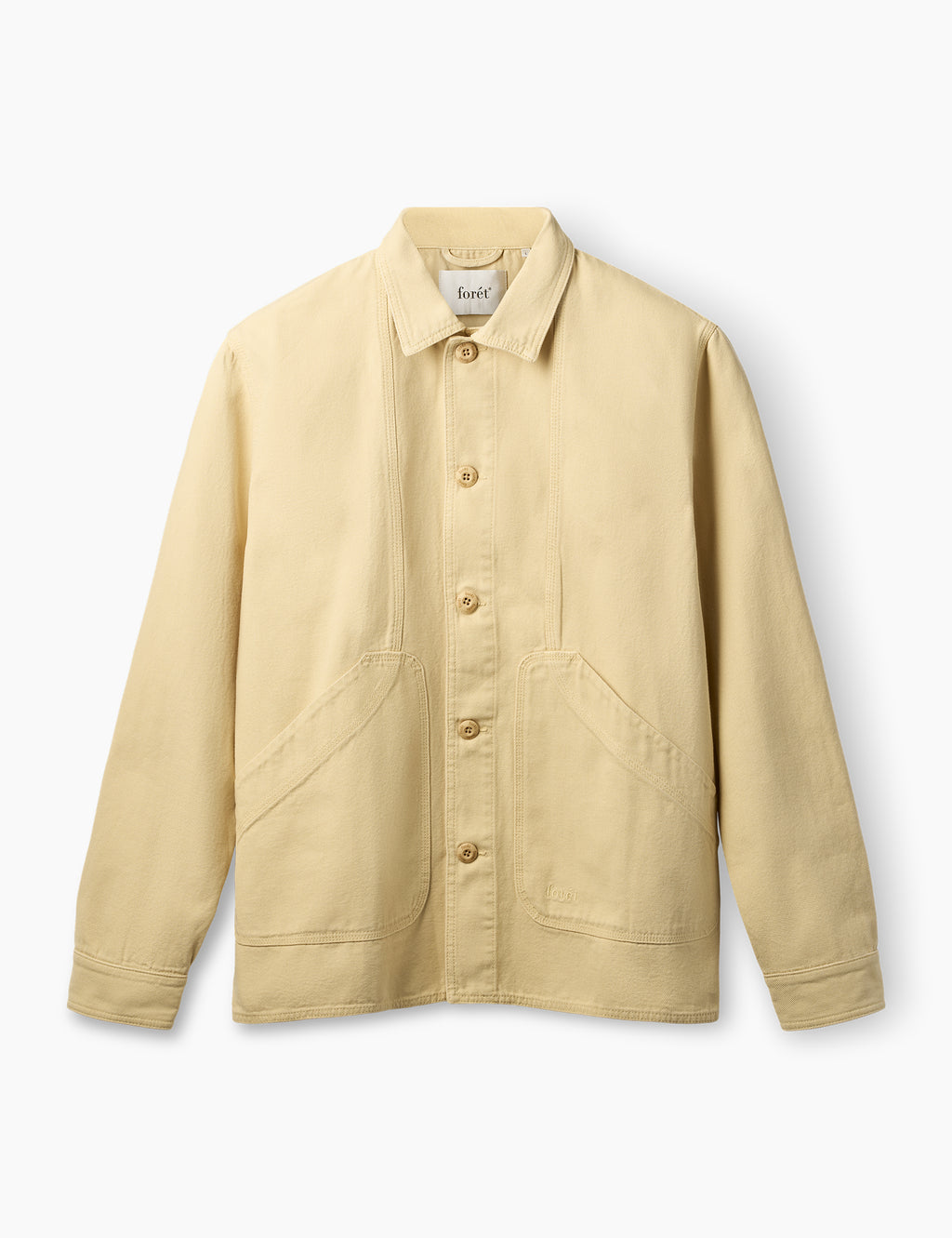 Barry Canvas Overshirt - Vintage Yellow