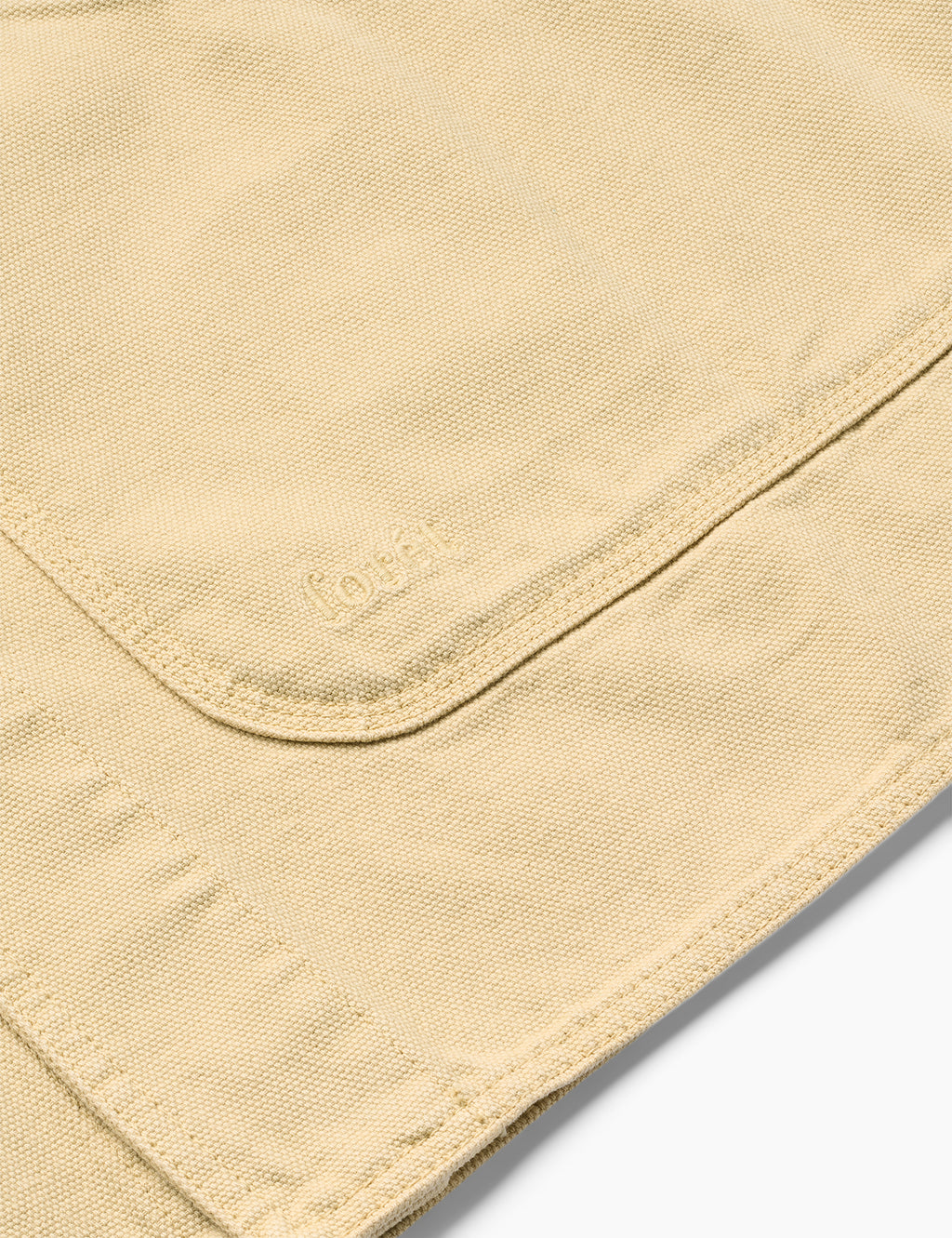 Barry Canvas Overshirt - Vintage Yellow