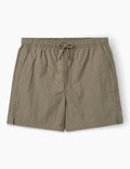 Keel Swim Shorts - Khaki Check