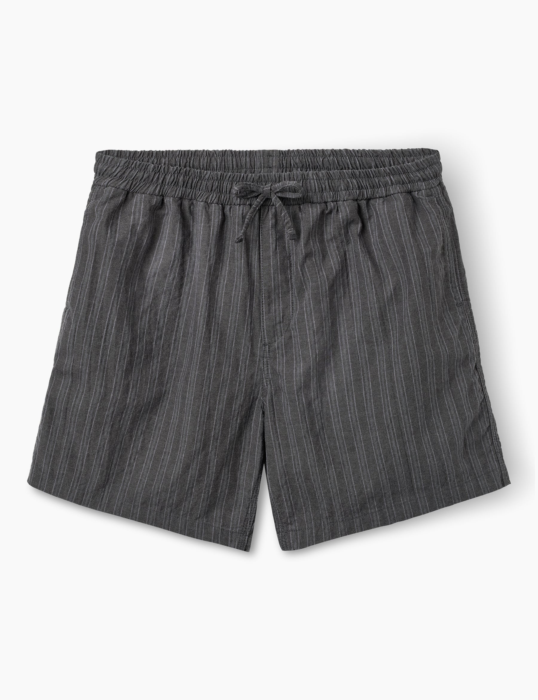 Shift Textured Shorts - Black Stripe