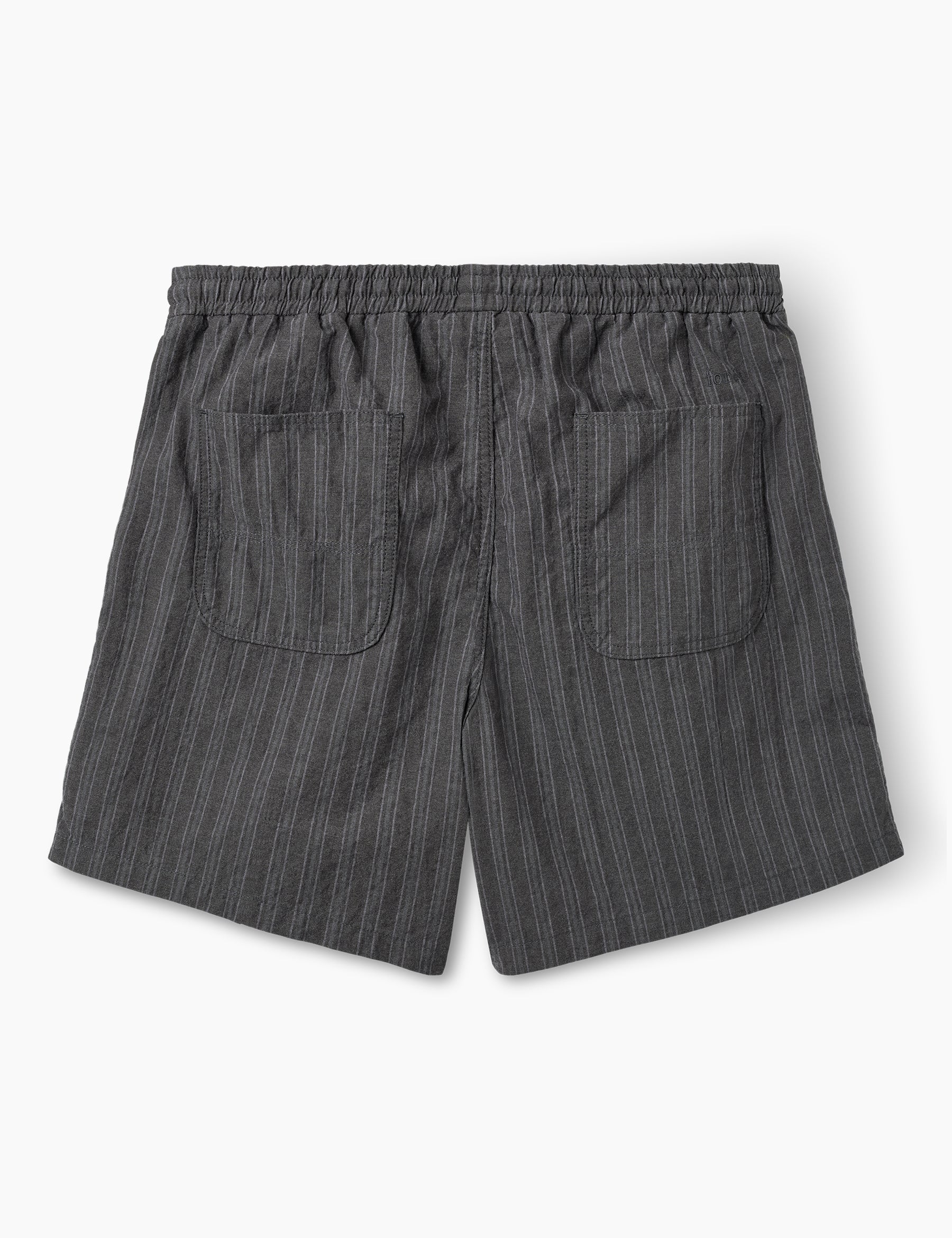 Shift Textured Shorts - Black Stripe