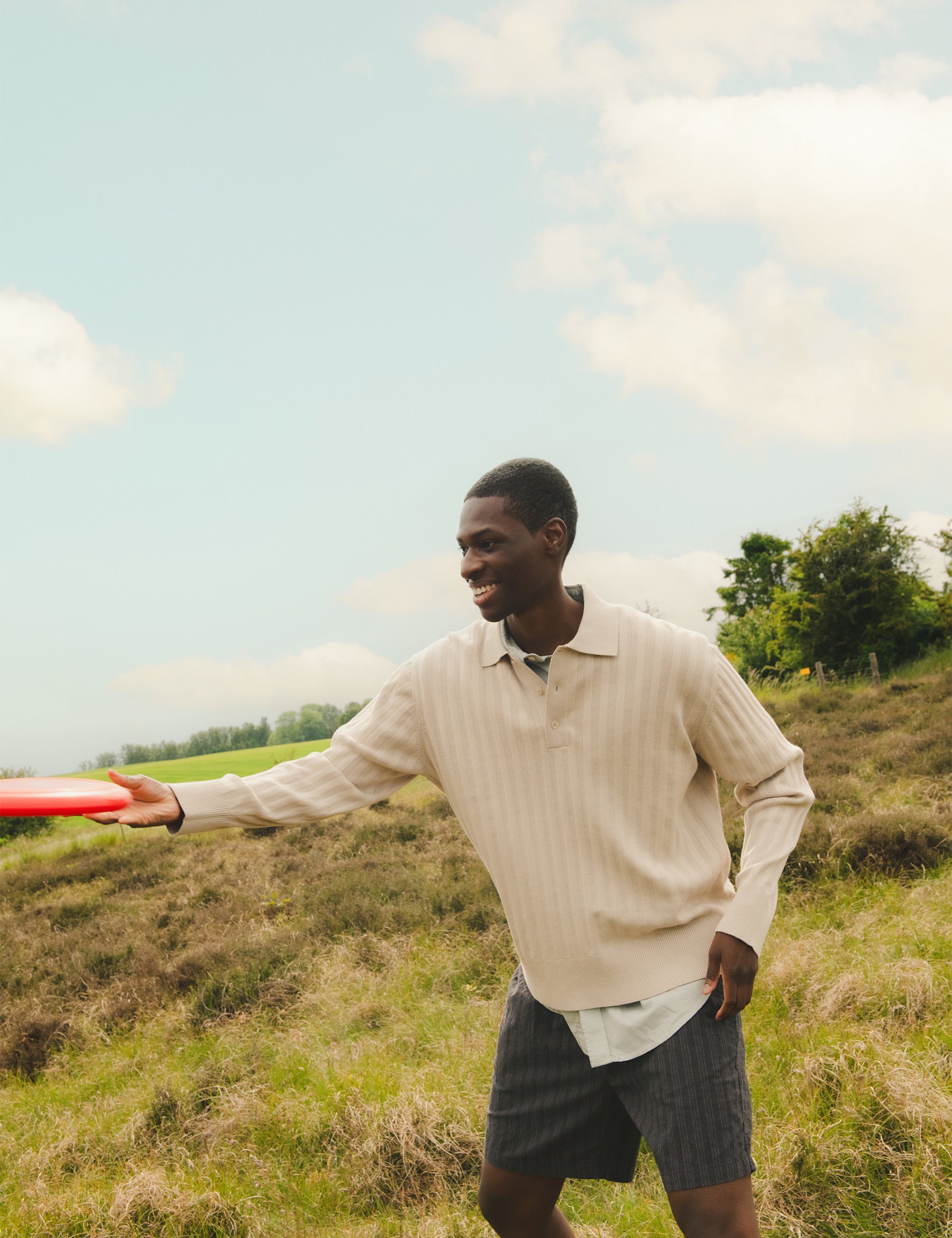 Shift Textured Shorts - Black Stripe