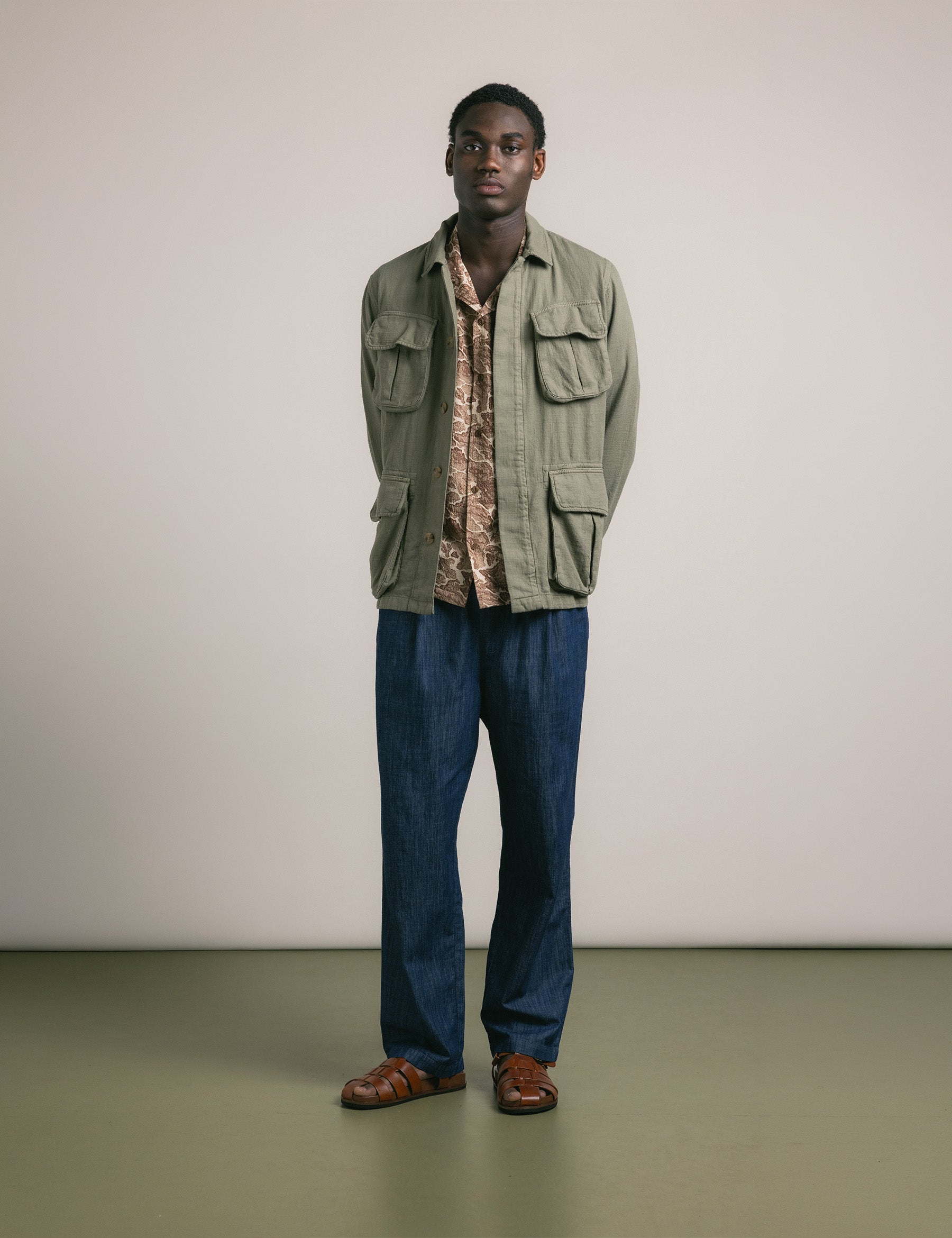 Tyndrum Field Jacket - Military Slub