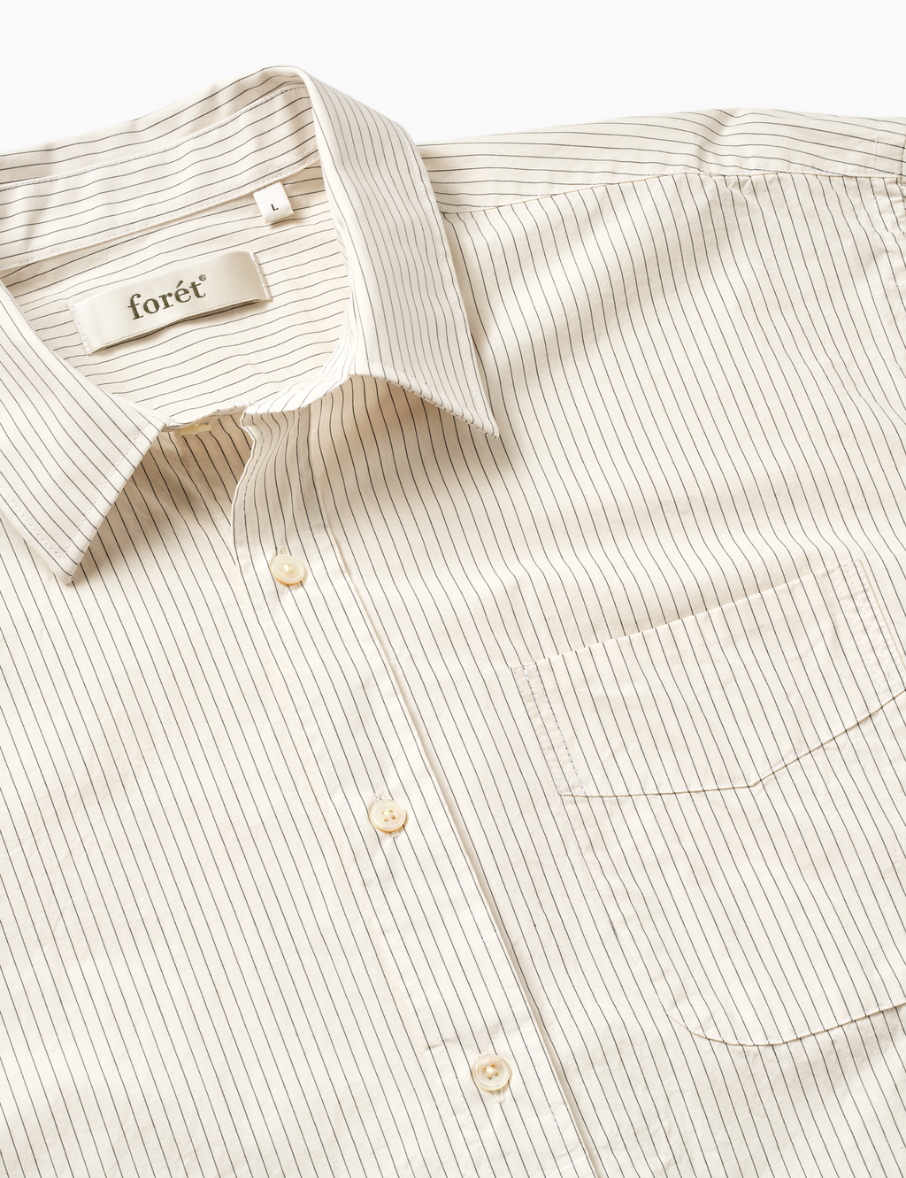 Scout Poplin Relaxed Fit Shirt - Cloud Stripe