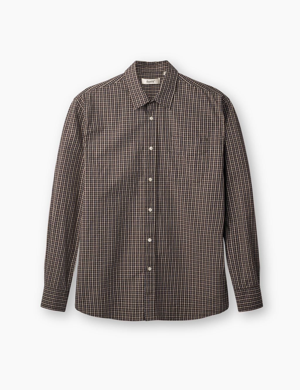 Scout Poplin Relaxed Fit Shirt - Mole Check