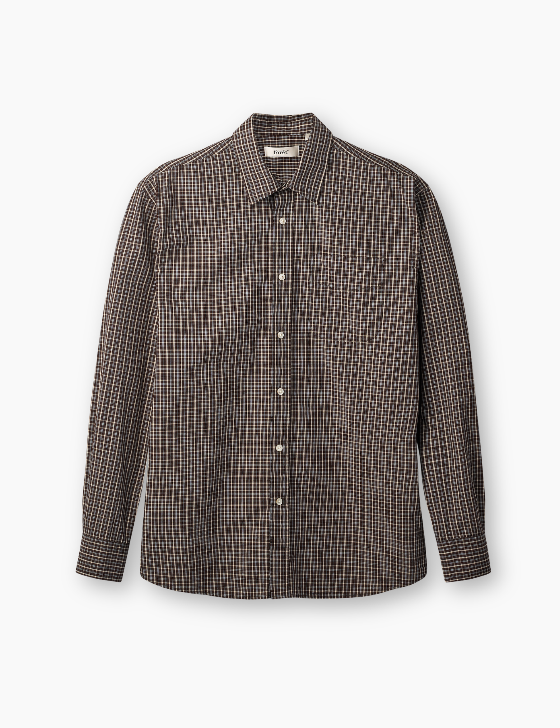 Scout Poplin Relaxed Fit Shirt - Mole Check