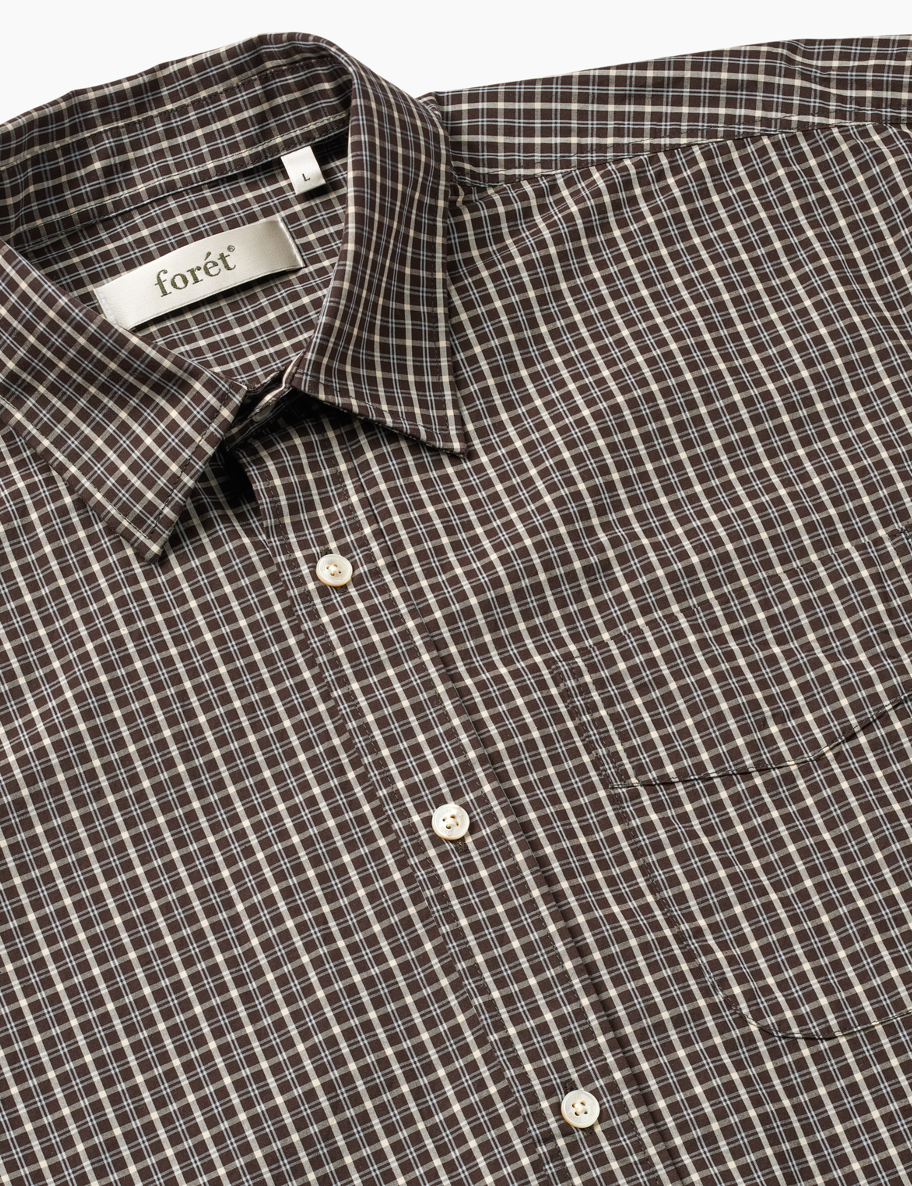 Scout Poplin Relaxed Fit Shirt - Mole Check