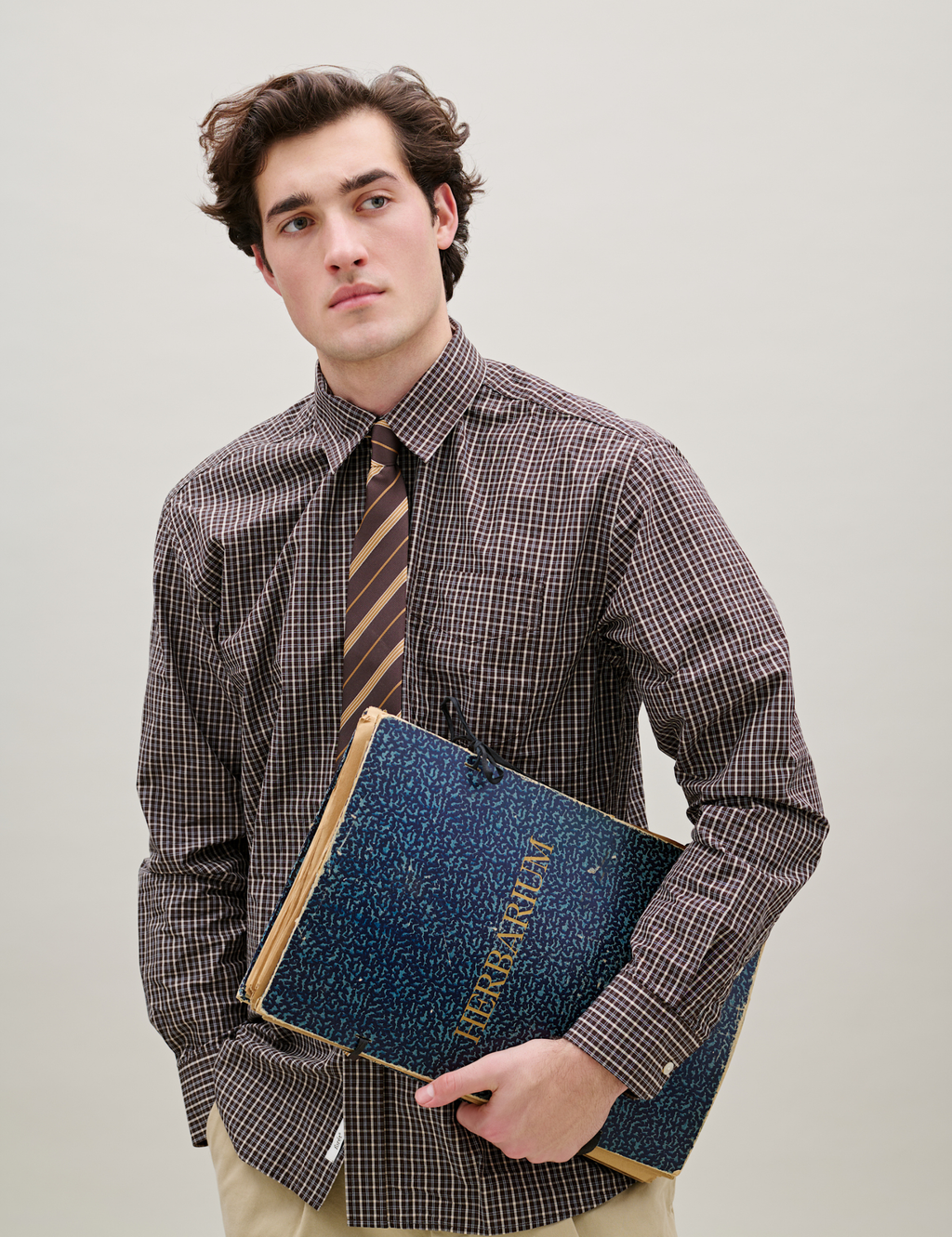 Scout Poplin Relaxed Fit Shirt - Mole Check