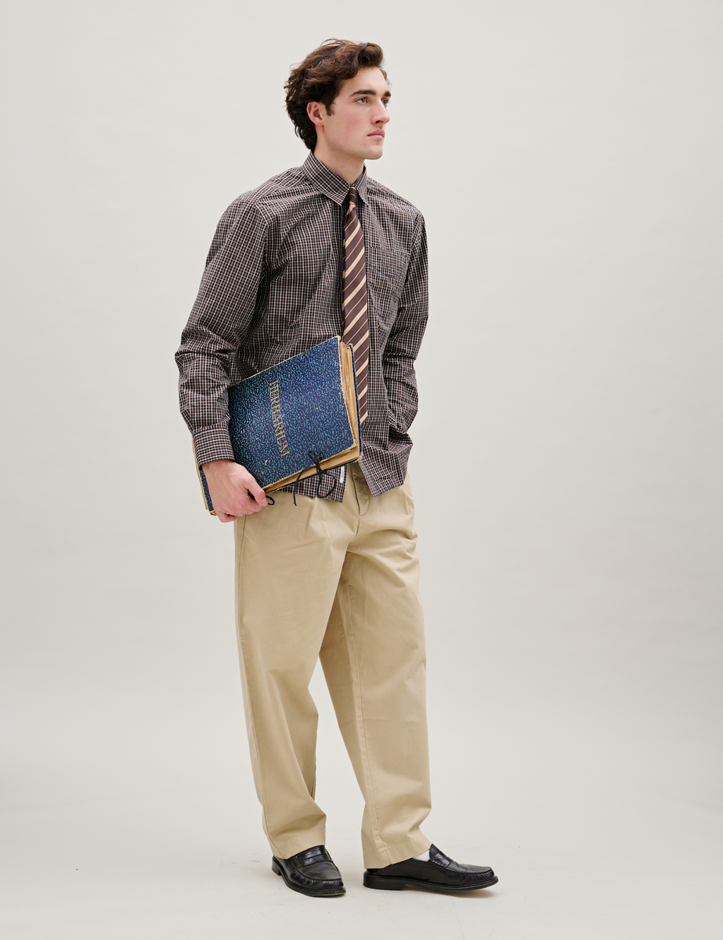 Scout Poplin Relaxed Fit Shirt - Mole Check