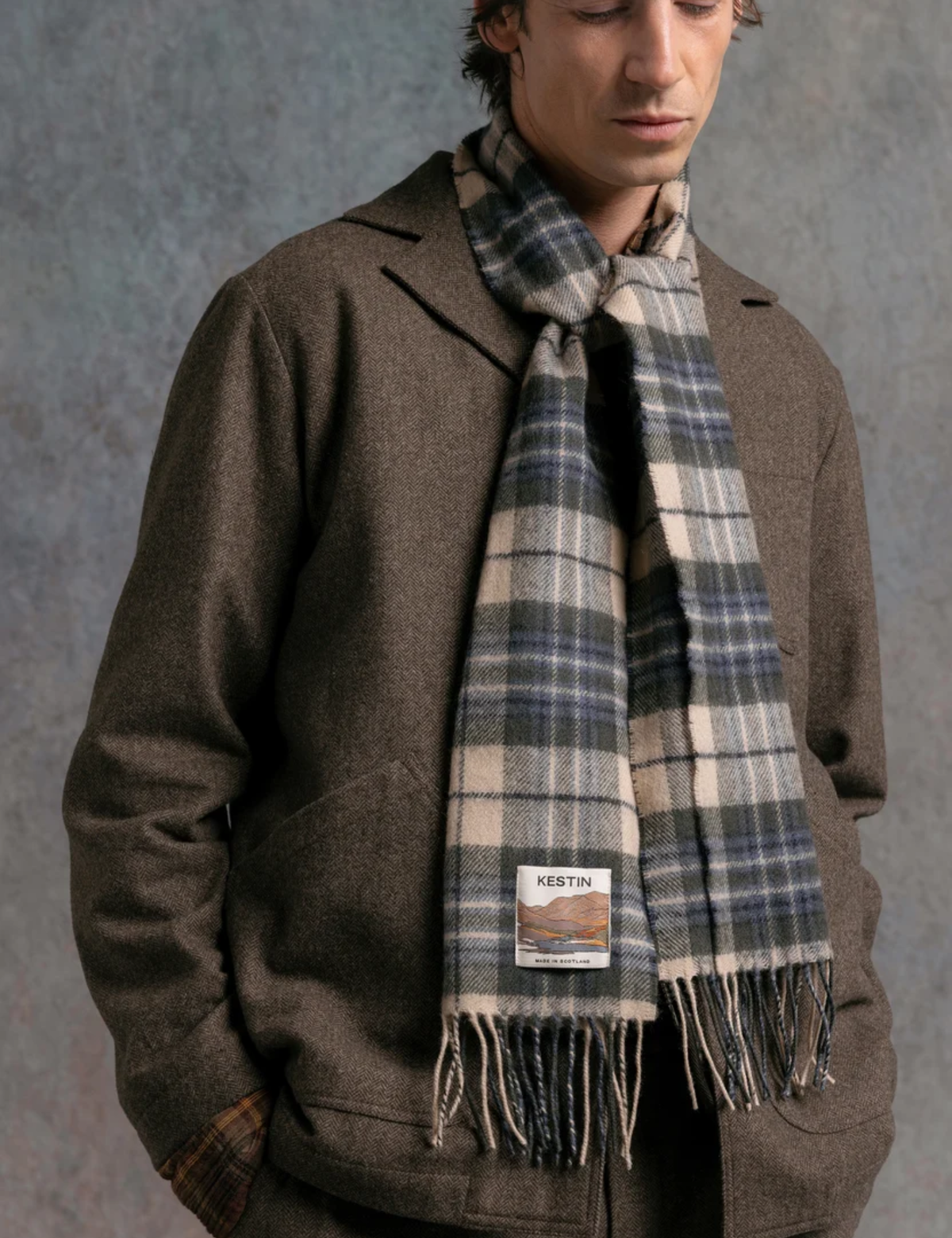 Selkirk Lambswool Scarf - Kestin Tartan