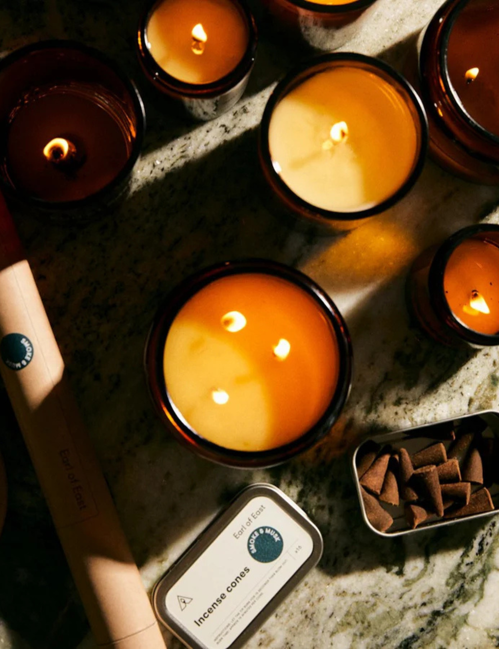 Smoke & Musk Incense Cones