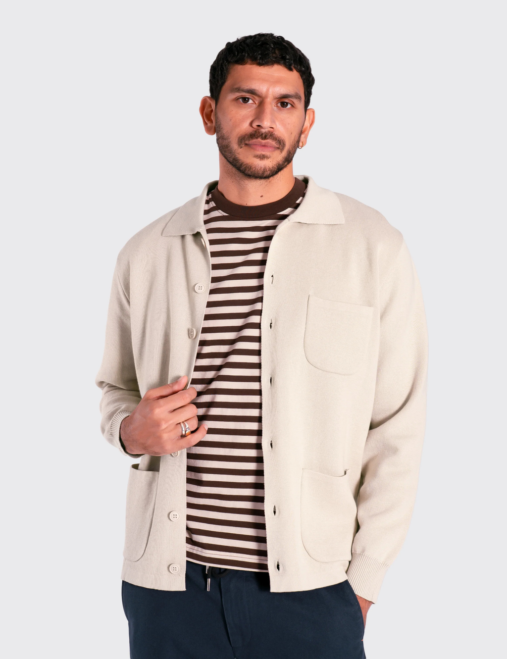 Station Cardigan - Sand