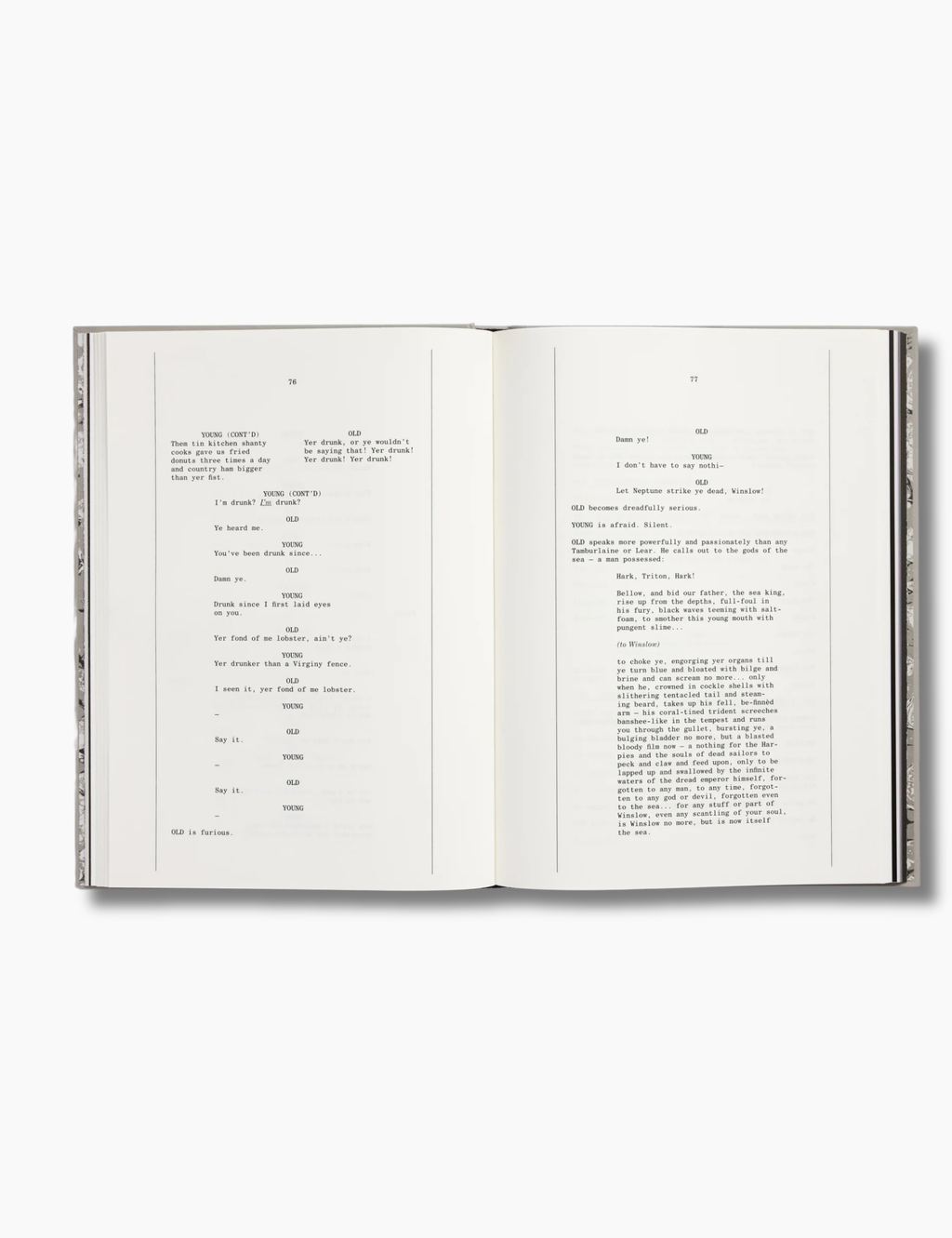The Lighthouse Screenplay Book