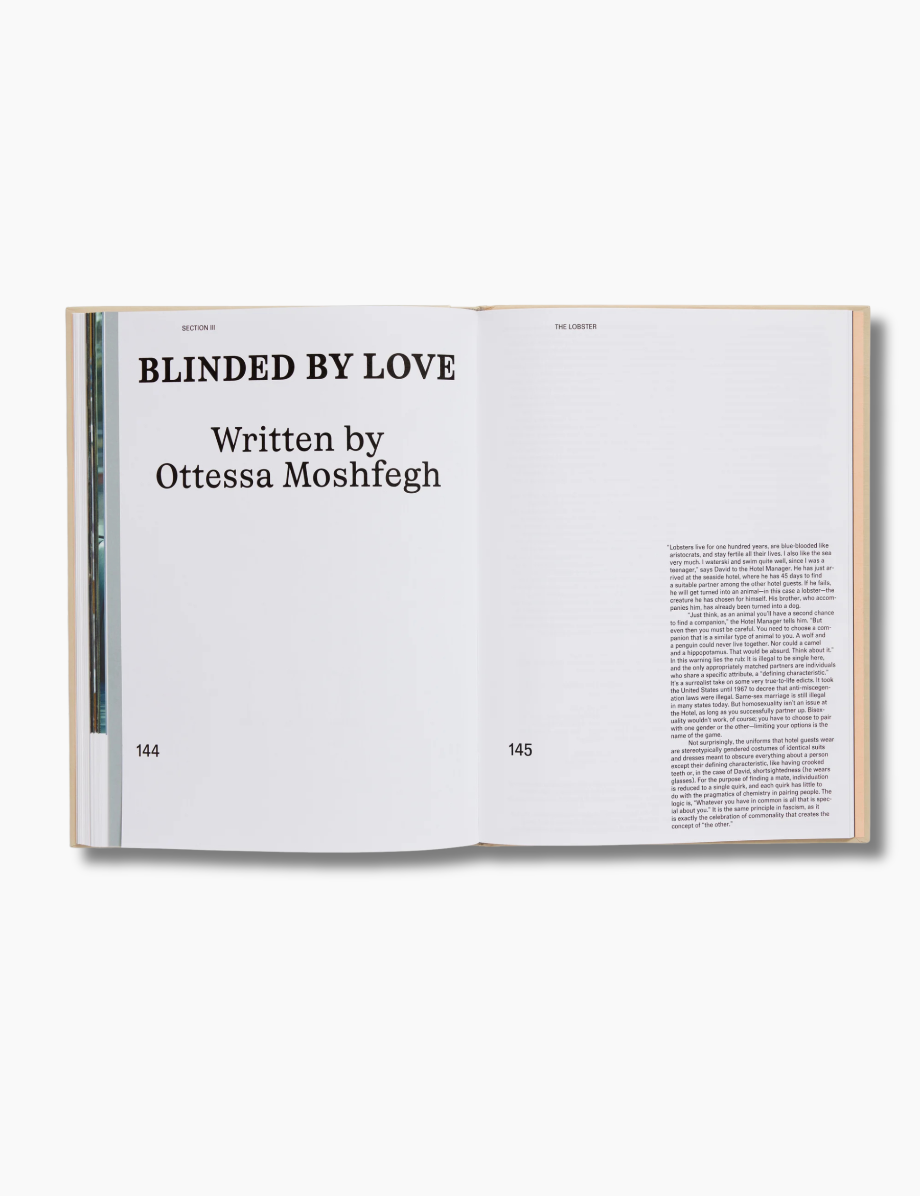 The Lobster Screenplay Book