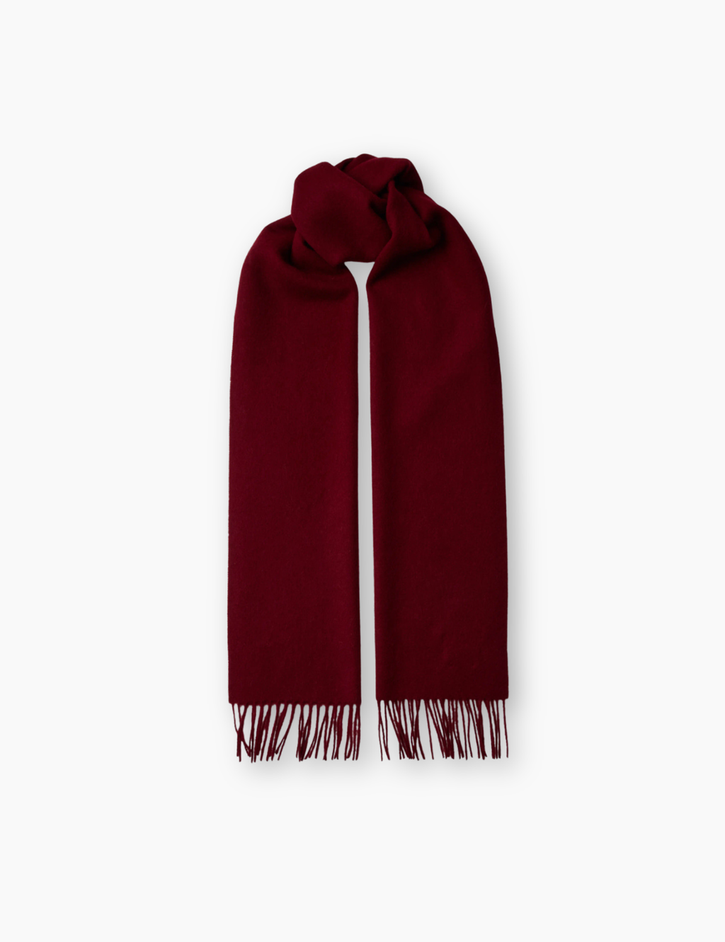 Tope Wool Scarf - Tawny Port