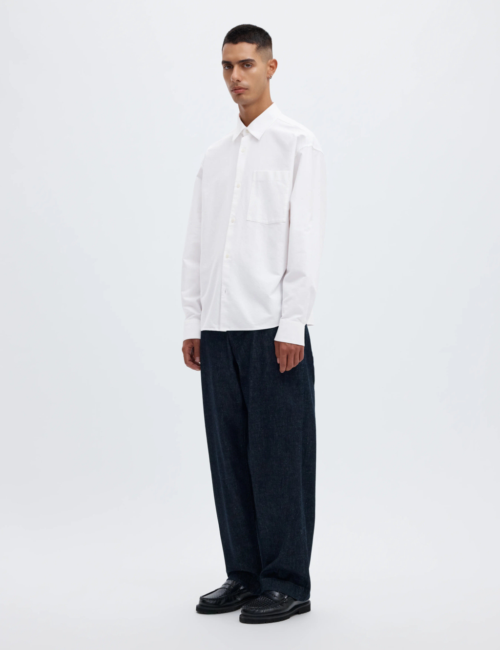 Volund Oxford Shirt - Brilliant White