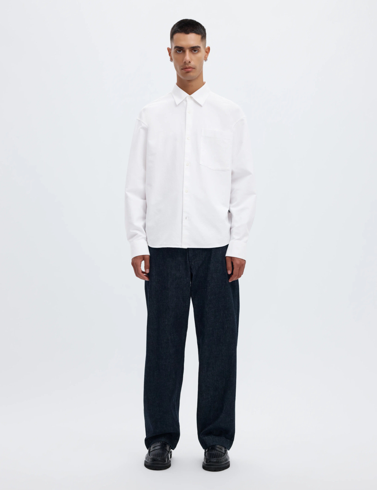 Volund Oxford Shirt - Brilliant White