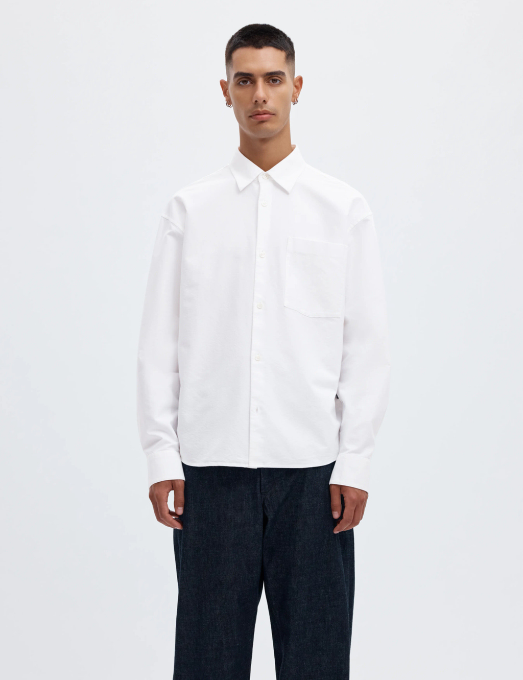 Volund Oxford Shirt - Brilliant White