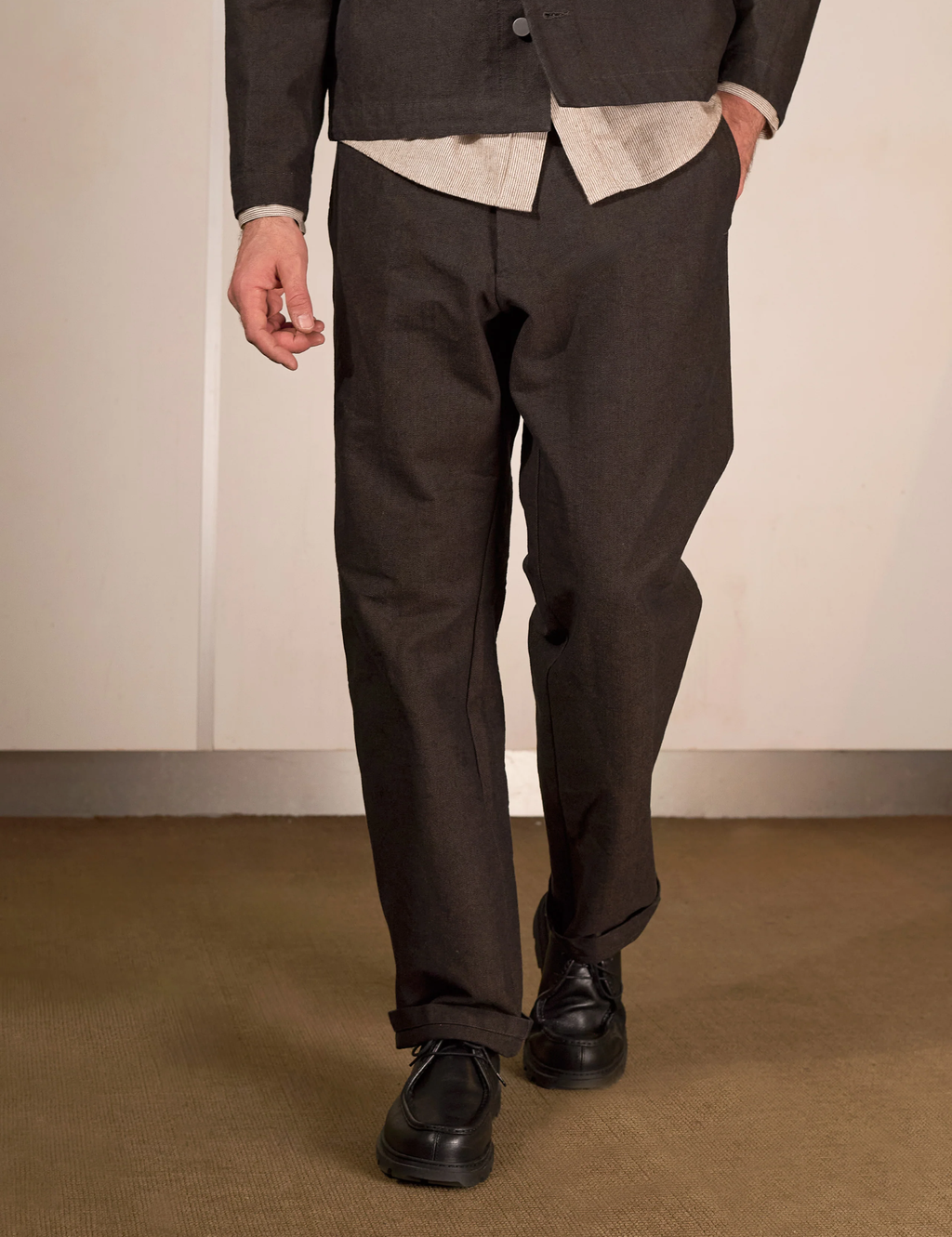 Waban Eco Canvas 420g Trousers - Coffee