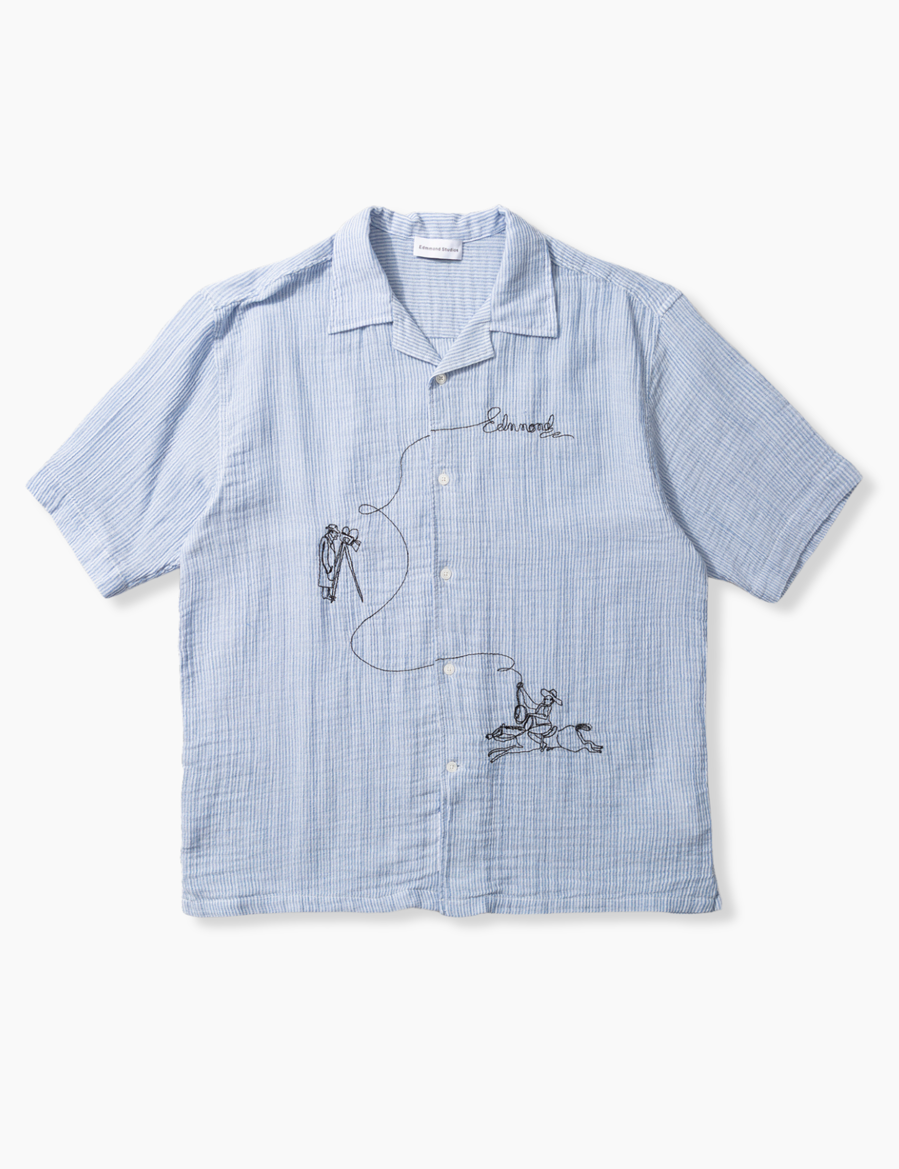 Western Shirt - Dark Blue