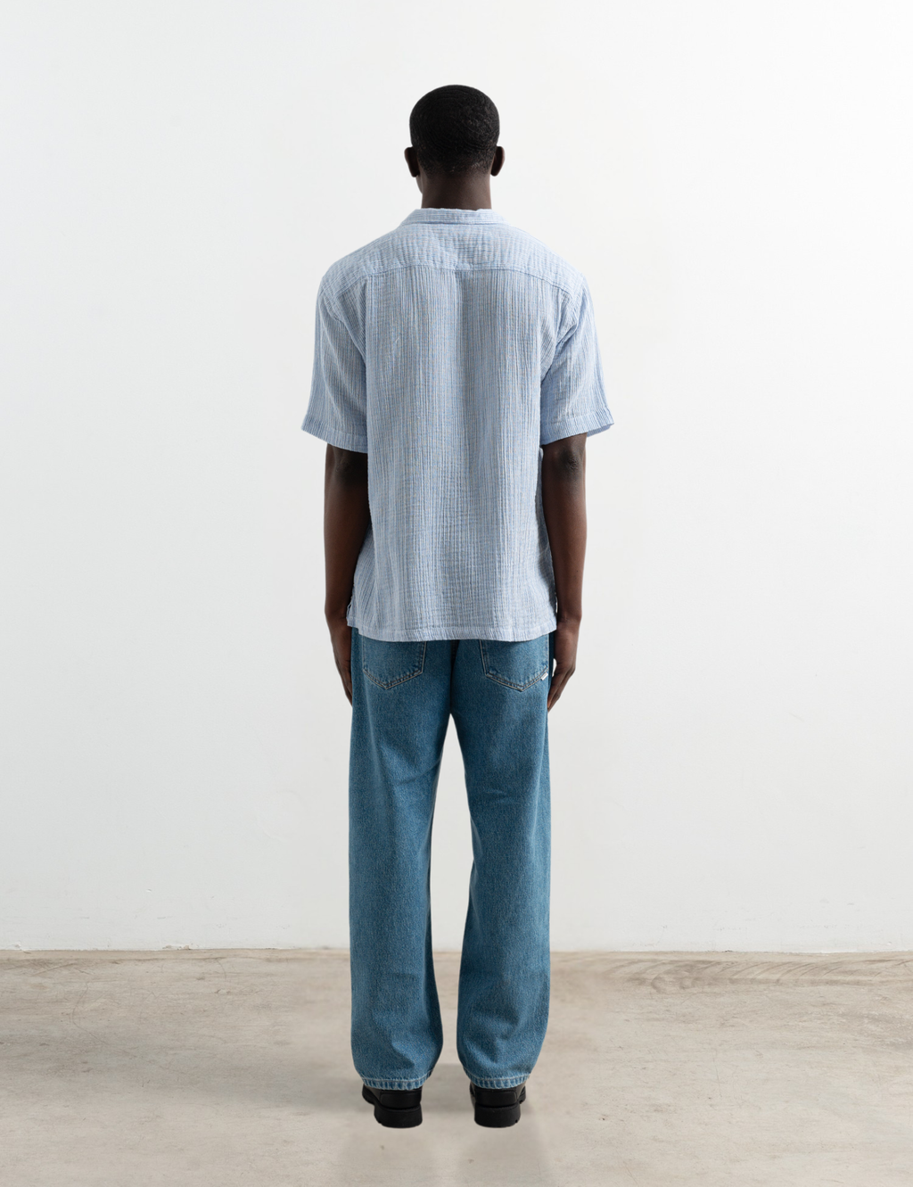 Western Shirt - Dark Blue