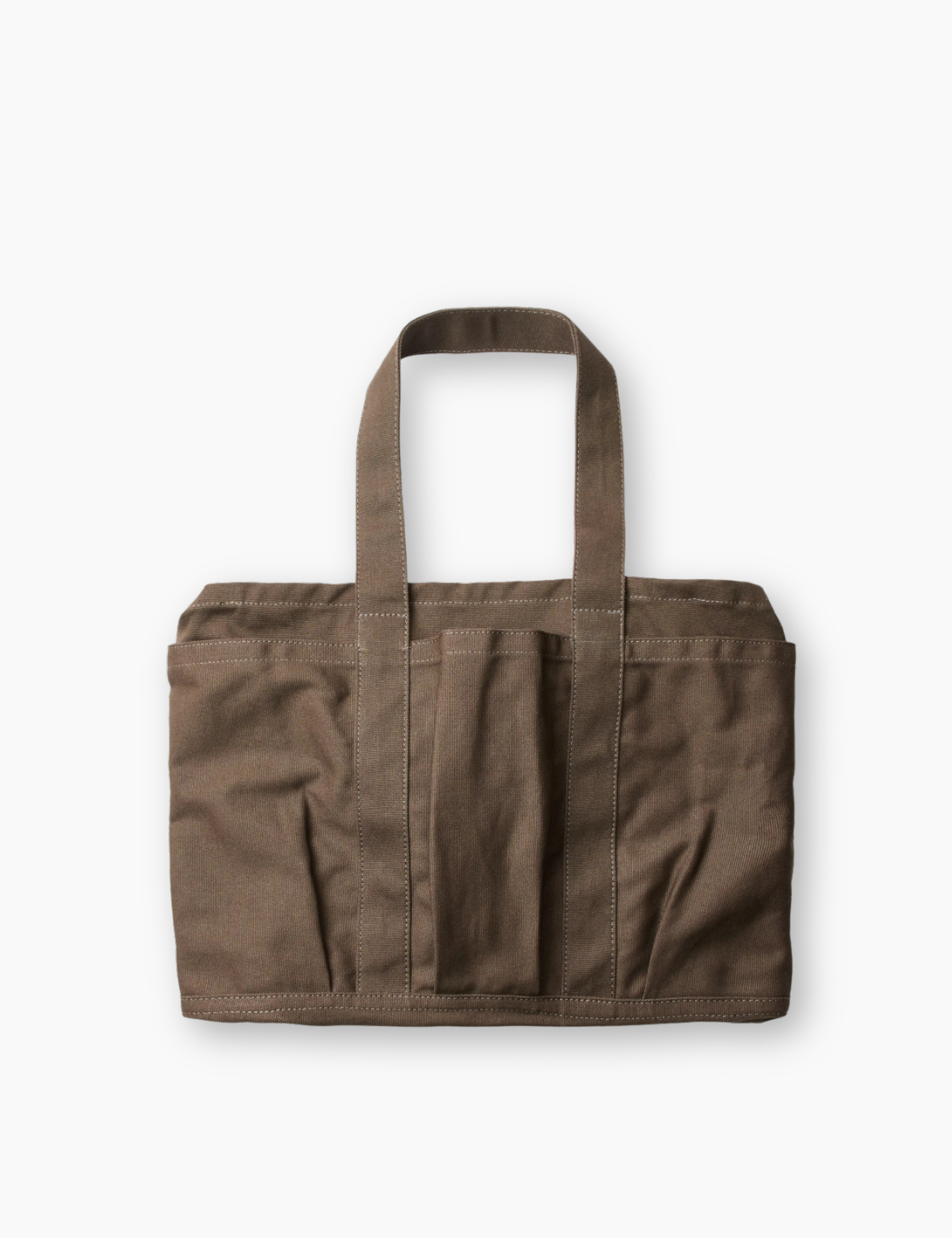 Zuri Domestic Canvas Tote Bag - Turkish Coffee