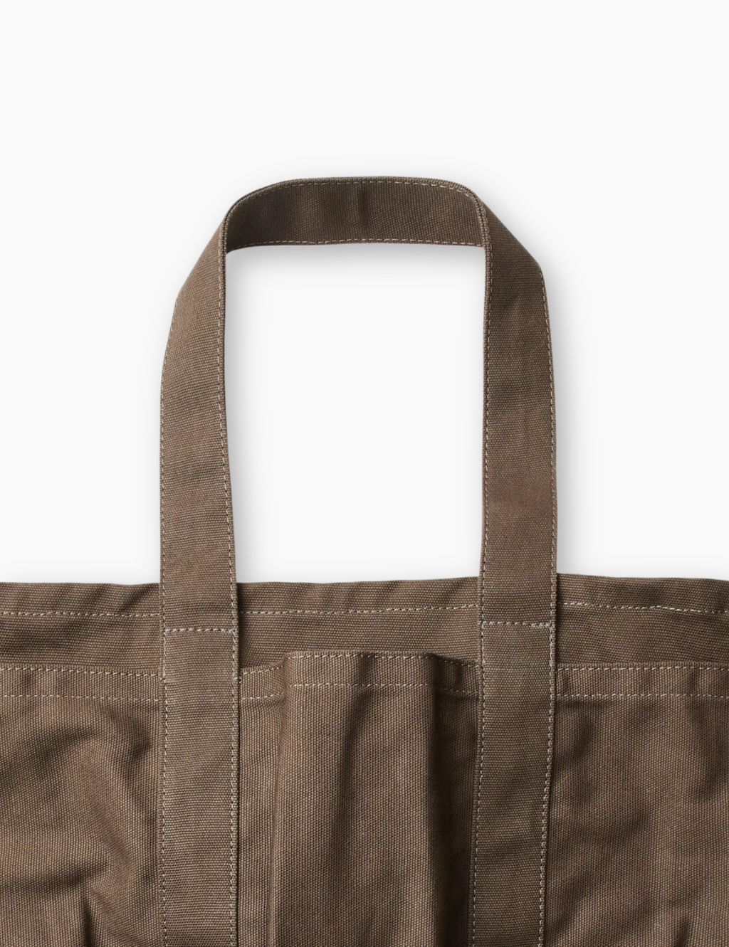 Zuri Domestic Canvas Tote Bag - Turkish Coffee
